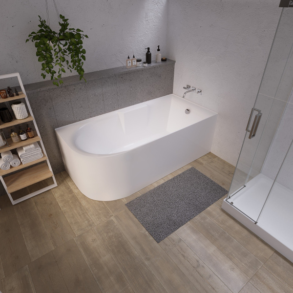 Акриловая ванна Grossman Cristal GR-2201R (150x75x56)